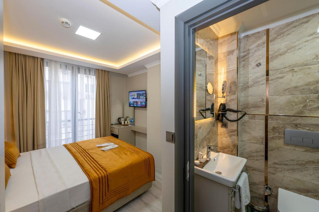 Skystar Deluxe Hotel Istanbul Exteriör bild