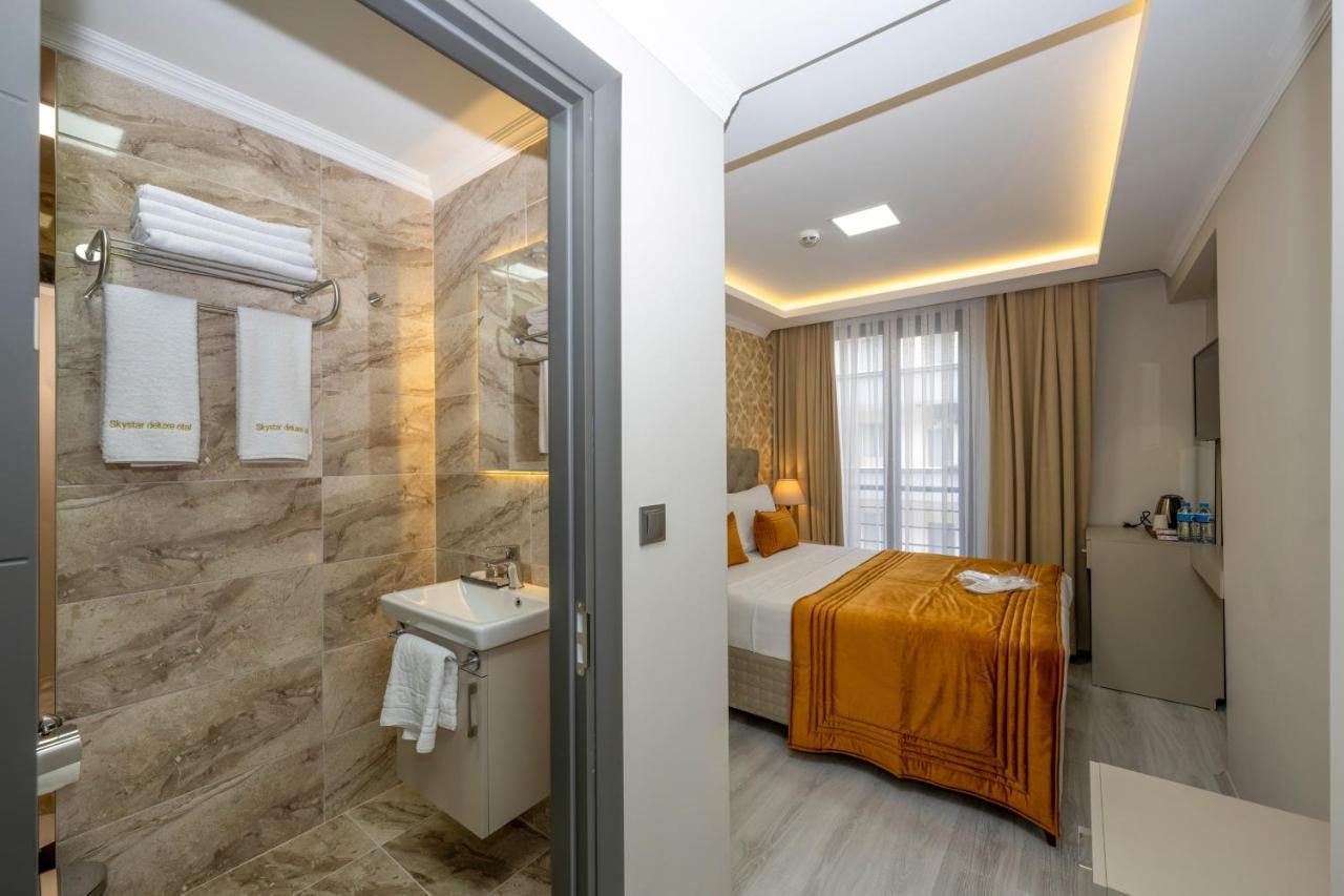 Skystar Deluxe Hotel Istanbul Exteriör bild