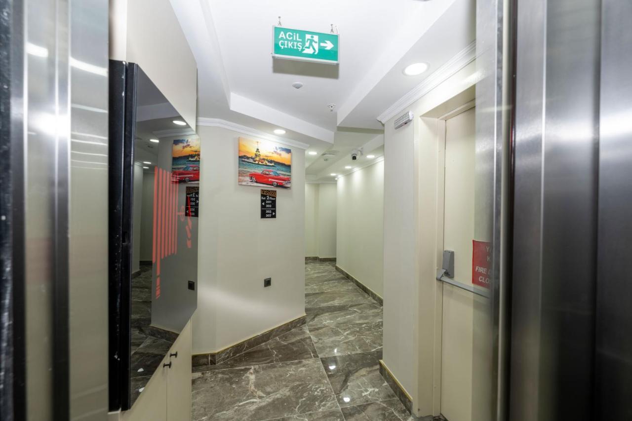 Skystar Deluxe Hotel Istanbul Exteriör bild