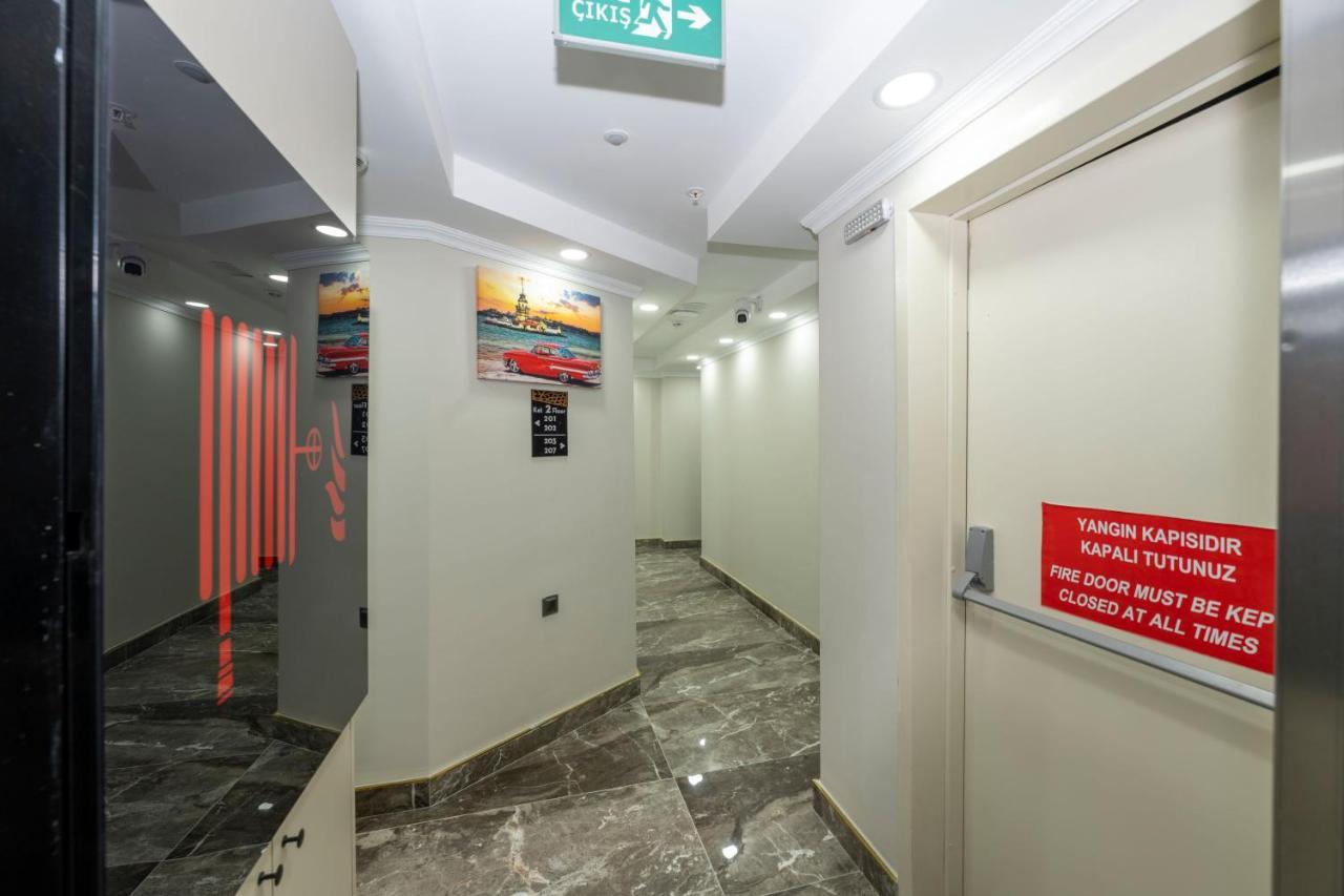 Skystar Deluxe Hotel Istanbul Exteriör bild