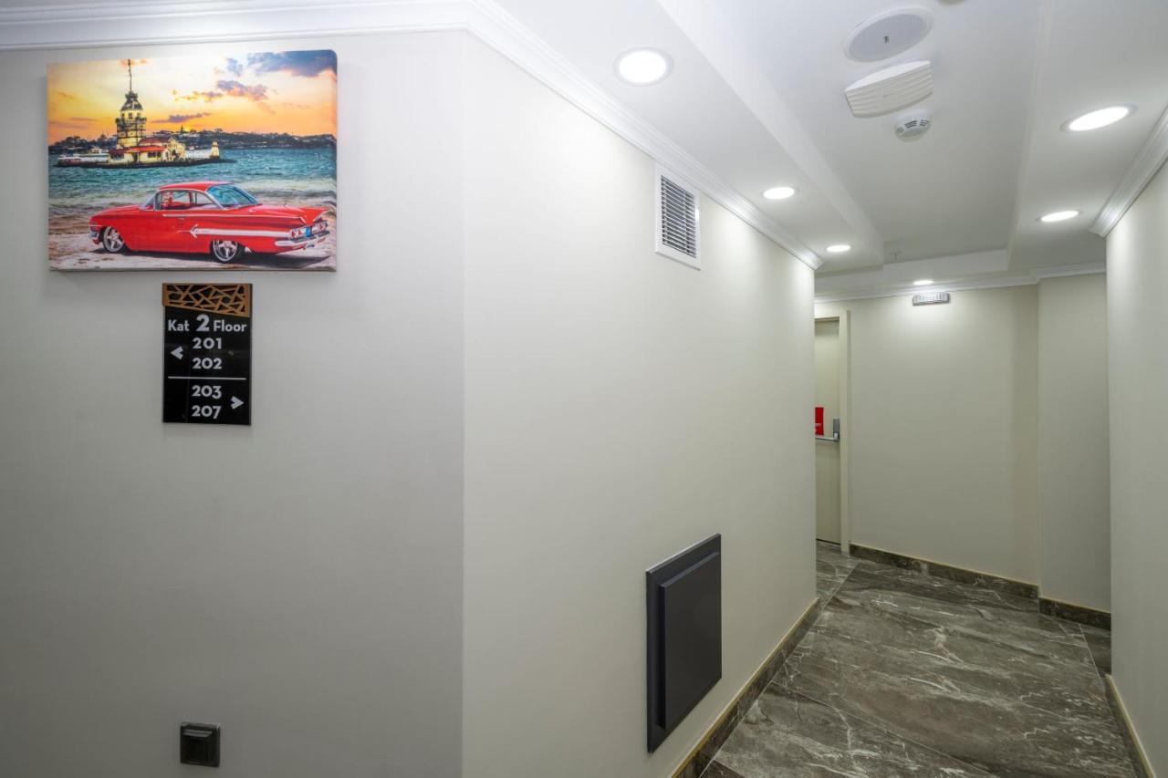 Skystar Deluxe Hotel Istanbul Exteriör bild
