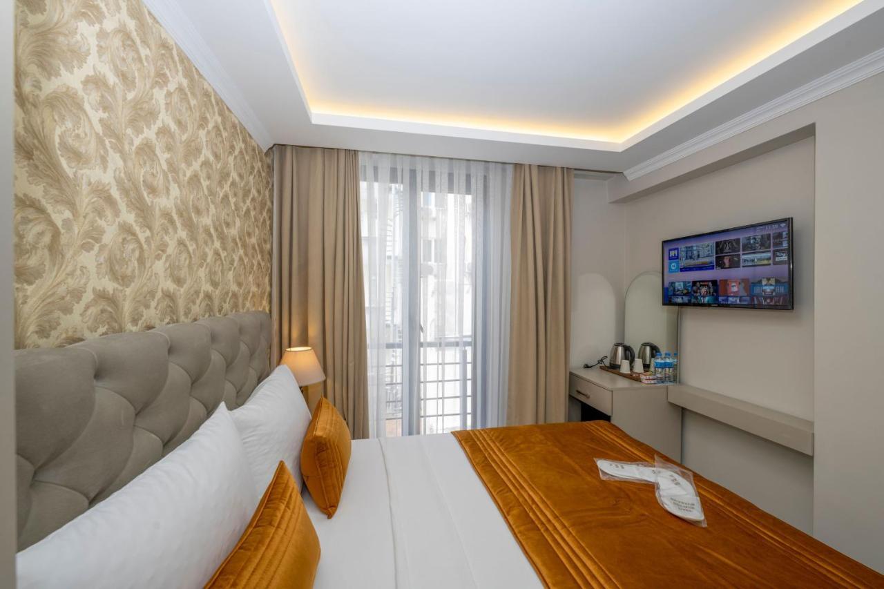 Skystar Deluxe Hotel Istanbul Exteriör bild