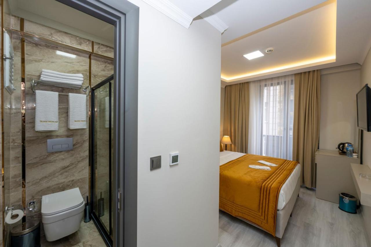 Skystar Deluxe Hotel Istanbul Exteriör bild