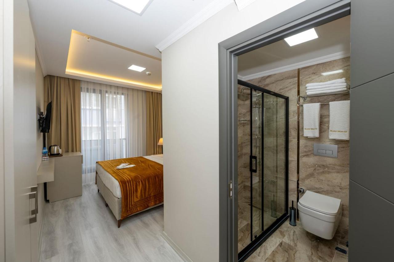 Skystar Deluxe Hotel Istanbul Exteriör bild
