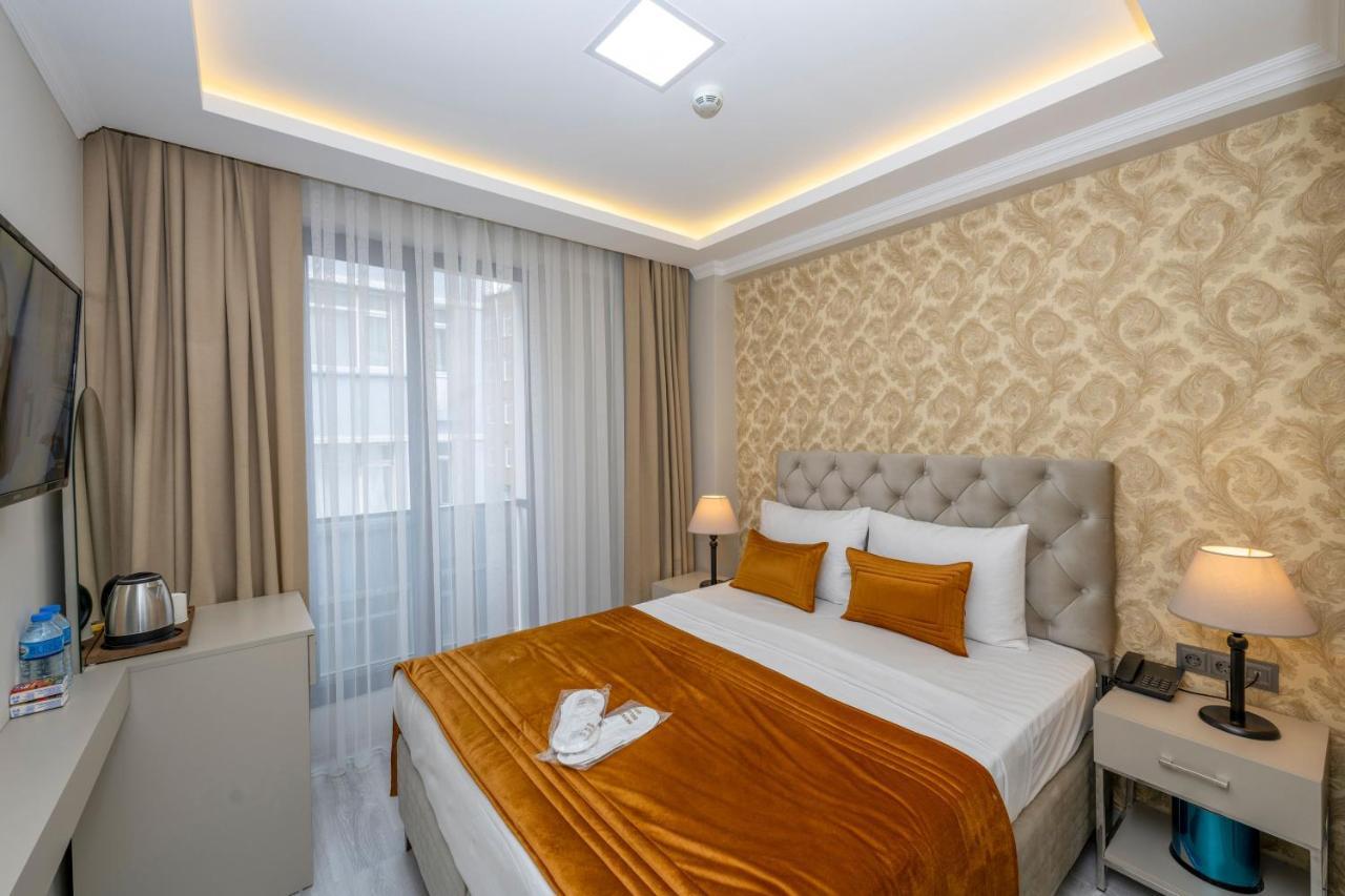 Skystar Deluxe Hotel Istanbul Exteriör bild